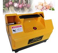 Garlic Cutter, Electric Double Head Machine for Efficient Fresh Garlic Cutting, Agricultural Equipment for Farmers