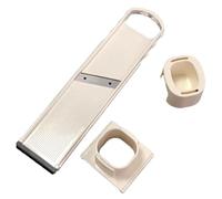 Garlic Cutter - Super Slim Garlic Cutter | Dee Garlic Cutter, Food Grade Stainless Steel for Ultra Fine Slices, Stainless Steel Garlic Cutter, Suitable for El Che
