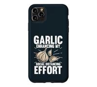 Garlic Enhancing My Social Distancing Effort Case for iPhone 11 Pro Max