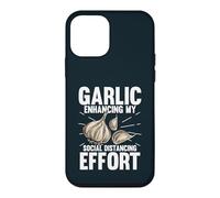 Garlic Enhancing My Social Distancing Effort Case for iPhone 12 mini