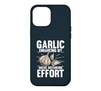 Garlic Enhancing My Social Distancing Effort Case for iPhone 12 Pro Max