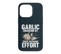 Garlic Enhancing My Social Distancing Effort Case for iPhone 13 Pro