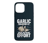 Garlic Enhancing My Social Distancing Effort Case for iPhone 13 Pro Max