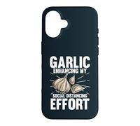 Garlic Enhancing My Social Distancing Effort Case for iPhone 16