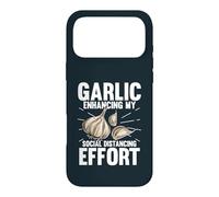 Garlic Enhancing My Social Distancing Effort Case for iPhone 17 Pro Max