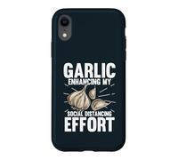 Garlic Enhancing My Social Distancing Effort Case for iPhone XR