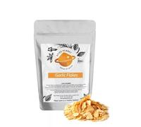 Garlic Flakes Chopped Dried Premium Quality by Spice Planet® 25g-1.9kg (90, Grams)