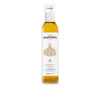 Garlic flavoured Extra Virgin Oil 250 ML - 100% ITALIAN product - Seasoning Oil - Garlic flavour - Fratelli Mantova since 1905