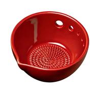 Garlic Grater Plate 2 in 1 Stripper Bowls Vegetable Peeler for Grating Garlic Ginger 7x7cm