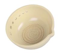 Garlic Grater Plate and Herbal Stripper Plate Garlic Grater & Herbal Bowl with 7 Hole Sizes for Gingers Cheese & Bowl