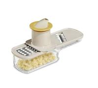 Garlic Grater Stainless Steel Garlic Slicer, Efficient Garlic Press Crusher and Garlic Chopper, Multi-Use Garlic Mincer for Onion, Ginger and Vegetables, Dishwasher Safe Kitchen Tool
