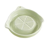 Garlic Grater - Stainless Steel Grinder, Fine Grinder, Non-Slip Base, Compact Prep Tool | Kitchen Gadget for Garlic, Ginger Turmeric, Onion, Cheese, Prepared