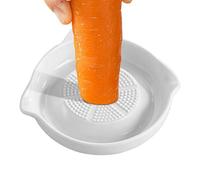 Garlic Grating Plate - Porcelain Grating Plate, Onion Grinding Tool | For Cooking In The Kitchen, Food Preparation, Catering, Restaurant, Cheese, Onions, Turmeric, Ginger, Garlic, Carrots