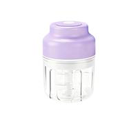 Garlic Grinder - 320ml USB Rechargeable Wireless Kitchen Aid with Sharp Stainless Steel Blades, Vegetable Fruit Chopper | Electric Onion Cutter for Home Grilling