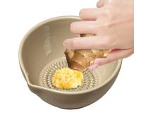 Garlic Grinding Bowl - Five Resin Mashing Plate Durable Compact for Chopping Food Modern Classic Design | Easy Cooking Aid for Salad, Pasta, Quality Product, S