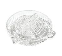 Garlic Grinding Plate, Effortless Manual Rotating Embossed Design, Fruit Grinder Plate for Onion Cheese Chocolate Sauce
