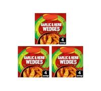 Garlic & Herb Potato Wedges Recipe Mix, 38g, No Artificial Colours, Suitable for Vegetarians, Pack of 3