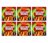 Garlic & Herb Potato Wedges Recipe Mix, 38g, No Artificial Colours, Suitable for Vegetarians, Pack of 6