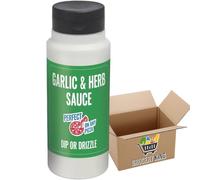 Garlic & Herb Sauce - Creamy & Indulgent Family Pack, Perfect for Dipping or Drizzling, 930ml (Single or Pack of 2) Grocery King (Pack Of 1)