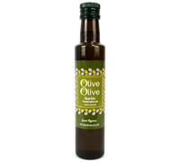 Garlic Infused Olive Oil Extra Virgin by OliveOlive - First Cold Pressed Olive Oil from Cyprus - 100% Handpicked Olives - High PolyPhenols - 250ml dark glass bottles (Garlic)