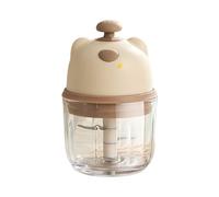 Garlic Masher Household Convenient Meat Grinder Mincer Paste Function with Sleeve (A, One Size)