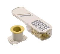 Garlic Mill, Easy Handle Rasp with Storage Container, Garlic Grater and Masher, for Ginger, Onions, Food, Carrots, Almonds, for the Kitchen and Restaurant