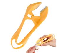 Garlic Peeler Clip - 13 x 5.2 x 2.5 cm Stainless Steel Garlic Peeling Pliers | Pintiers Portable Herringbone Tongs Fate Friends and Kitchen