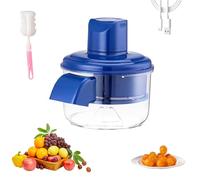 Garlic Peeling Machine,Grape Peeling Machine,Automatic Electric Small Fruit Peeler Tool with 5 Blades,USB Rechargeable