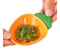 Garlic Plate Grater | Multipurpose Ceramic Handheld Carrot Shaped Shredder Tool,Garlic Mincer Plate - for Cheese Ginger Lemon Vegetable Citrus Fruit