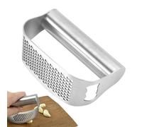 Garlic Press Chopper,Stainless Steel Garlic Press - Manual Ring Press Chopper Garlic Crusher Garlic Crusher,Stainless Garlic Crusher Tool with Ergonomic Handle, Garlic Crusher Tool with Ergonomic