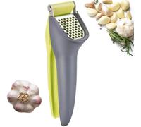 Garlic Press - Garlic Crusher with Ergonomic Handle, Garlic Mincer for Easy Garlic Peeling & Crushing - Perfect for Home & Professional Use