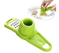 Garlic Press Grinder, Garlic Mini Crusher, 304 Stainless Steel Garlics Grinder for CrushingGinger, Garlic Grater and Other Herbs for Kitchen Condiment