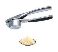 Garlic Press, Premium Rust Proof Kitchen Garlic Mincer Crusher Squeezer with Handle, Professional Gingers Press & Garlics Crusher, Easy to Clean
