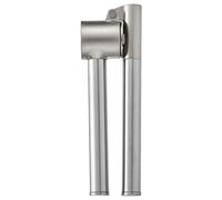 Garlic Press, Product Size: Length: 16 cm, Materials: Stainless Steel, Zinc, Brush Finish Nickel-Plated