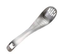 Garlic Press - Reinforced Sieve Holes, Metal Garlic Grinder Spoon, Integrated Egg Separator, Mashed Potato Press | Multipurpose Tool Professional Restaurateurs, Students c