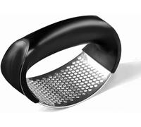 Garlic Press with Easy-Clean Stainless Steel Design, UK Kitchen Tool, Garlic Rocker, Easy to Use, for Weak Hands & Arthritus