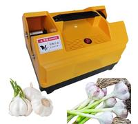 Garlic Root Cutter,Electric Garlics Roots Stem Cutter,Bilateral Garlic Root Stem Cutters,Cut Beard and Roots, for Garlics, Onion, 380x240x195mm