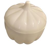 Garlic Shaped Storage Container For Fridge Organisation Minimal Space Consumption Easy Pop Off Lid