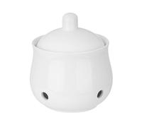 Garlic Storage Container, Ceramic Onion Container with Lid, Garlic Storage Container - For Kitchen, Dining Room, Restaurant, Refrigerator, Culinary Pantry, Onions, Potatoes, I