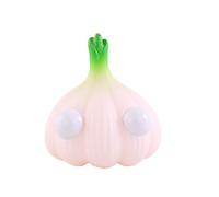 Garlic Toy Eyes Popping White Simulation Garlic to Press Pinch Soft Squeeze for Kids for Concentration Training Stress Relief Adults