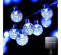 Garlocht Solar Garden Lights, 30LED/5M Solar Fairy Lights. Blue