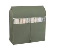 Garment Bag 47IN Rack Cover Coat Covers for Closet with Window Suitable for Clothes Dust Protection Hanger Not Included Green 60x50x120cm/24x20x47in