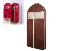Garment Bag for Hanging Clothes, Breathable New Three-Dimensional Coat Fur Clothing, Dust Cover Extended Down Jacket Mink dust Bag Coat Cover Hanging Type for Home use, Garment Covers (M)