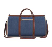 Garment Bag for Travel, Carry On Garment bag, Convertible Duffel Bag with Shoe Compartment, Perfect for Business Trips and Weekend Getaways, Blue, Travel