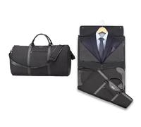 Garment Bag for Travel, Carry On Garment Bag, Convertible Duffel Bag with Shoe Compartment, Perfect for Business Trips and Weekend Getaways, Black00, Travel