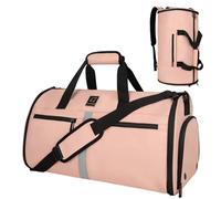 Garment Bags for Travel,50L Carry on Convertible Garment Duffle bag with Shoulder Strap,3 in 1 Hanging Suit Travel Bag with Shoulder Strap