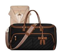 Garment Bags for Travel - Portable Large Capacity Suit Case | Foldable Duffle Bag,for Business Competition Wedding Men Women Airplanes Clothes Suits Dress Shoe