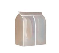 Garment Clothes Dustproof Clothes Rail Cover Storage Bag | Breathable Garment Covers with Zip | Translucent Dress Protector | Wardrobe Clothes Rack Cover Organizer for Wardrobe & Travel