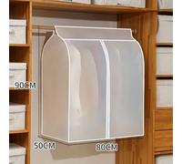 Garment Cover ,Clothes Storage Bag - Dustproof, Breathable & Washable Hanging Suit Protector for Closet Organization, Ideal for Dresses, Coats, Jackets & Shirts 80×90cm