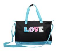 Garment Dance Shoulder Bags for Girls, Teen Dancers, Costumes, Boys | Holographic Glitter Dance Bag for Kids, Love, Every Day